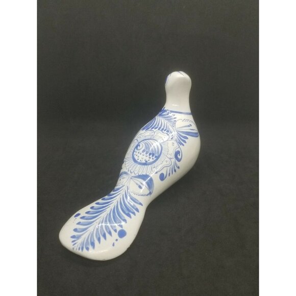Tonala Mexican Pottery Bird Dove Pigeon Animal Figurine Folk Art - Picture 5 of 7